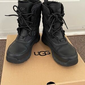 UGG Lachlan Waterproof Black Winter Boots